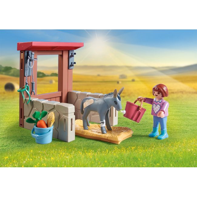 Playmobil-VETERINAR IN CURTEA FERMEI ARTPM71471