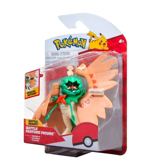 Pokemon - Figurina Deluxe de actiune, Decidueye, S14 BKFPKW3038