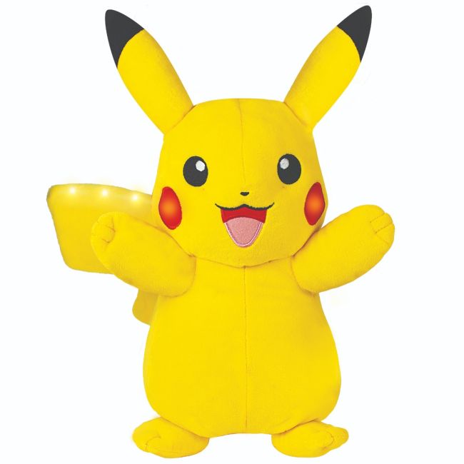 Pokemon - Jucarie de plus cu functii, Pikachu (Power Action) BKF97834