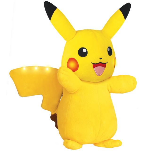 Pokemon - Jucarie de plus cu functii, Pikachu (Power Action) BKF97834