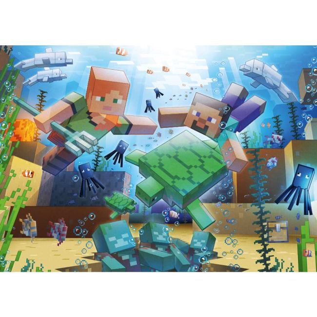 Ravensburger - Puzzle Minecraft 1000 piese design nou ARTRVSPA00421