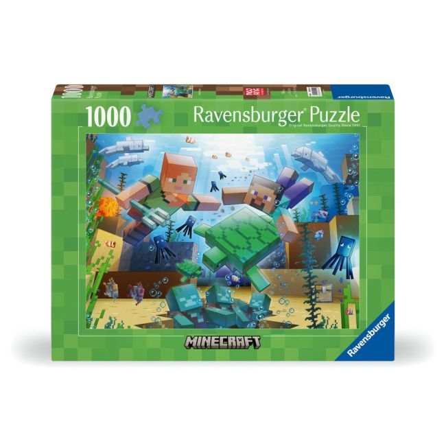 Ravensburger - Puzzle Minecraft 1000 piese design nou ARTRVSPA00421