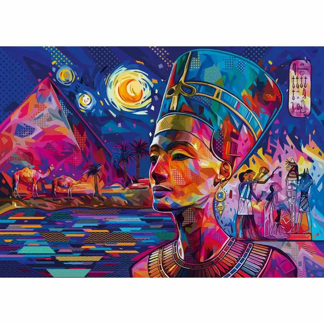 Ravensburger - Puzzle Nefertiti 1000 piese design nou ARTRVSPA00411