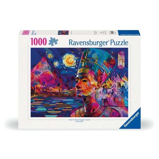 Ravensburger - Puzzle Nefertiti 1000 piese design nou ARTRVSPA00411