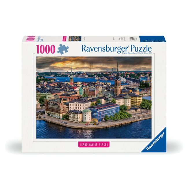 Ravensburger - Puzzle Stockholm Suedia 1000 piese design nou ARTRVSPA00114