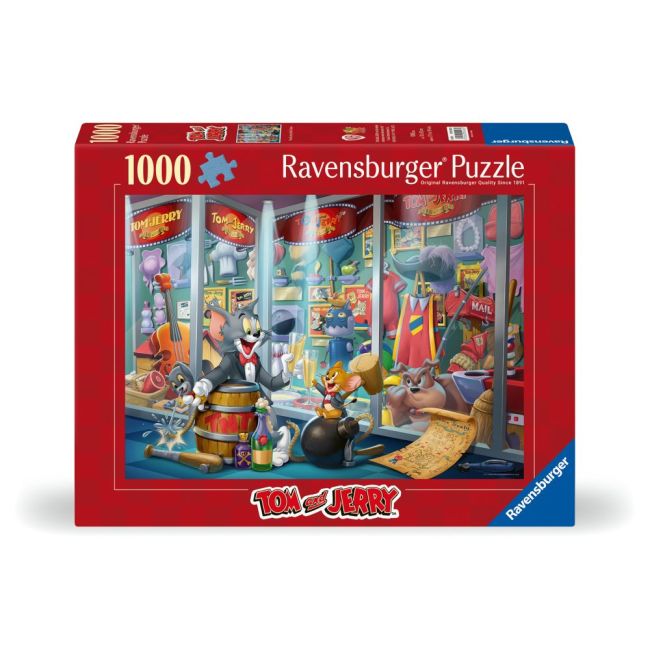 Ravensburger - Puzzle Tom si Jerry 1000 piese design nou ARTRVSPA00408
