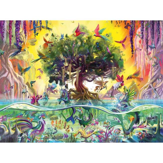 Ravensburger - Puzzle animale basm 1500 piese ARTRVSPA00798