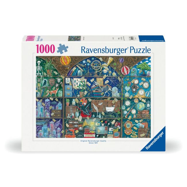 Ravensburger - Puzzle cabinetul curiozitatilor 1000 piese ARTRVSPA00785