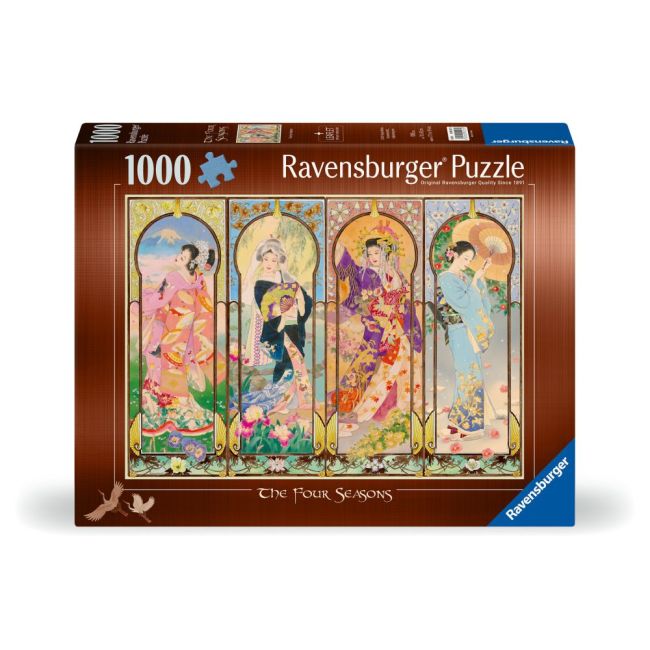Ravensburger - Puzzle cele 4 anotimpuri 1000 piese design nou ARTRVSPA00127