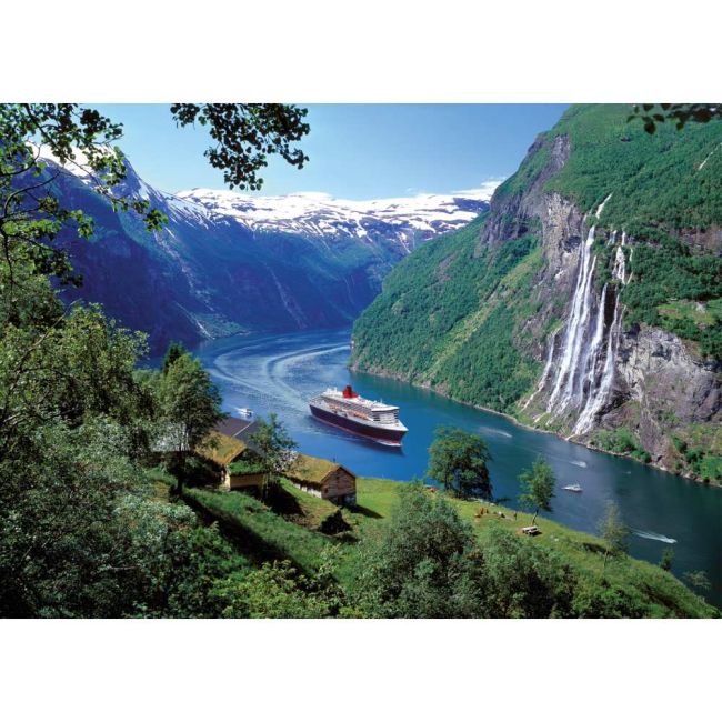 Ravensburger - Puzzle fiord norvegian 1000 piese design nou ARTRVSPA00475