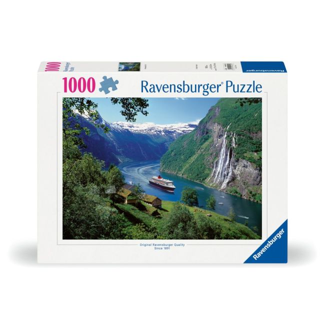 Ravensburger - Puzzle fiord norvegian 1000 piese design nou ARTRVSPA00475