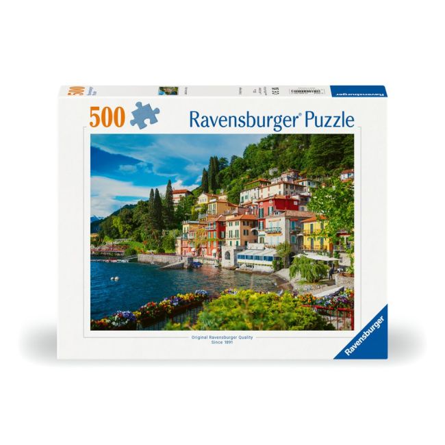 Ravensburger - Puzzle lacul Como Italia 500 piese design nou ARTRVSPA00201