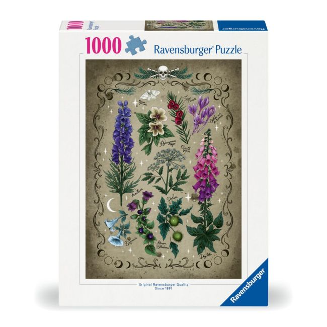 Ravensburger - Puzzle plante otravitoare 1000 piese ARTRVSPA00781