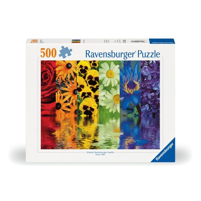Ravensburger - Puzzle reflexia florilor 500 piese design nou ARTRVSPA00213