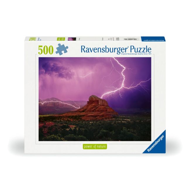 Ravensburger - Puzzle tunet roz 500 piese ARTRVSPA00779
