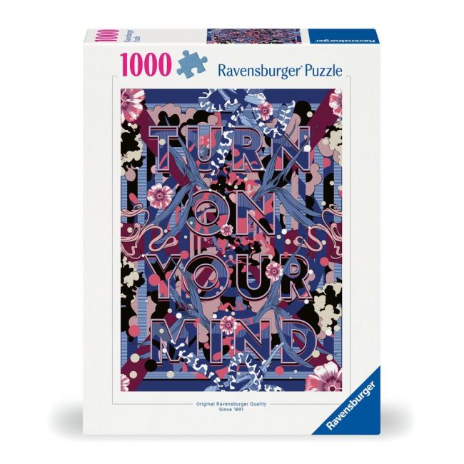 Ravensburger - Puzzle turn on your mind 1000 piese ARTRVSPA00783