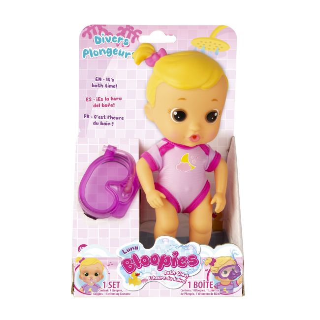 Bloopies - Papusa scafandru, Luna BKF90774