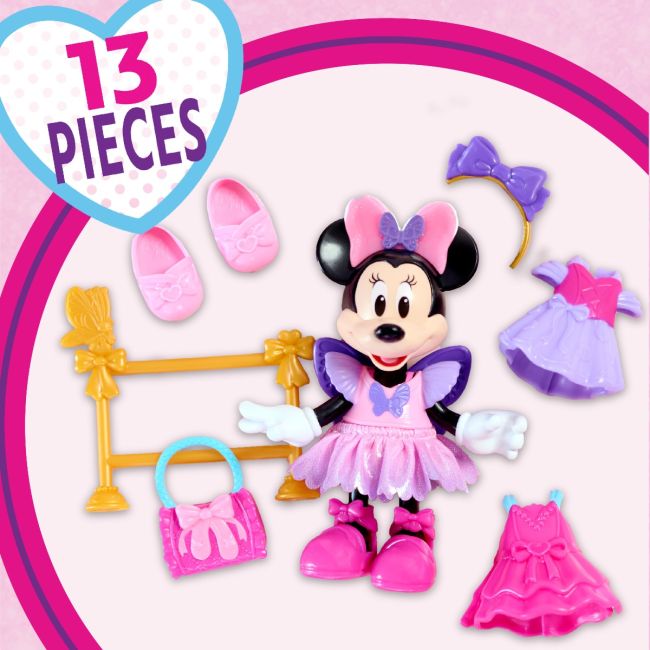 Disney Minnie Mickey - Papusa cu accesorii, Ballerina BKF88198