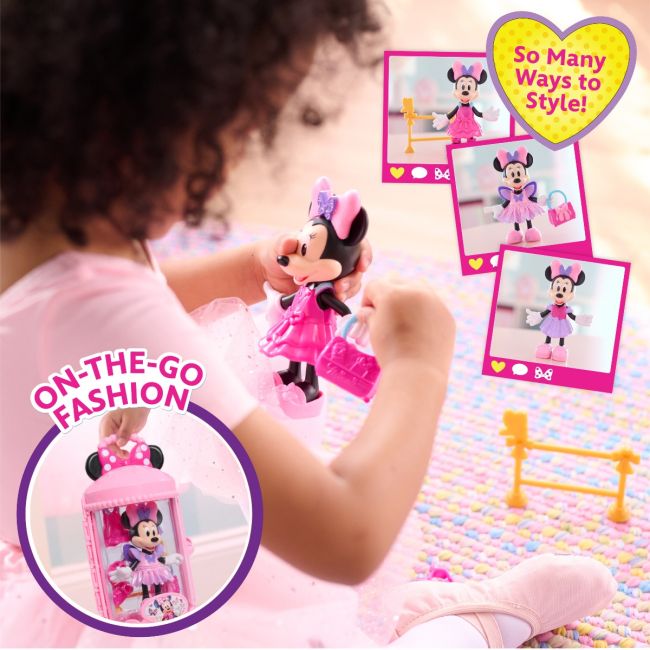Disney Minnie Mickey - Papusa cu accesorii, Ballerina BKF88198