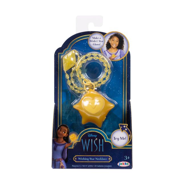Disney Wish - Dorinta - Colier in forma de stea cu lumini BKF230044