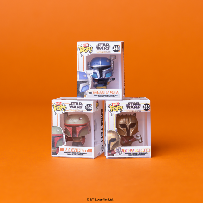 Funko Bitty POP: Mandalorian- Heavy Mandalorian 4PK? BKF75451