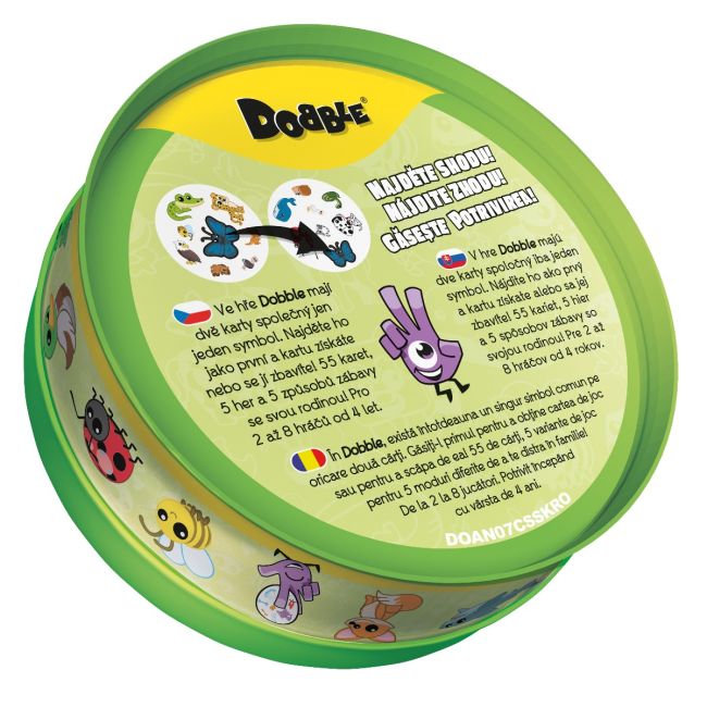 Joc Dobble Zoo, New Version BKFDOAN07CSSKRO