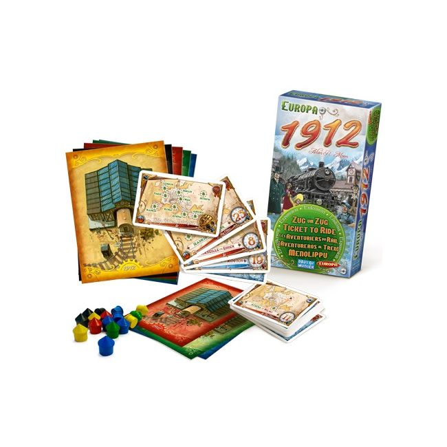 Joc de societate Ticket to Ride Europe 1912, limba engleza BKF729811