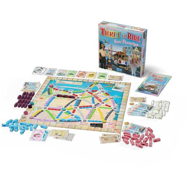 Joc de societate Ticket to Ride San Francisco, limba engleza BKF720064
