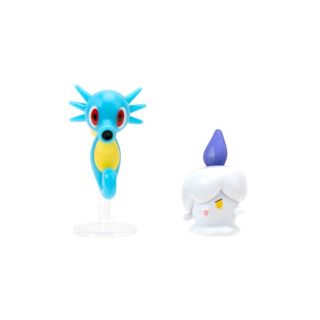 Pokemon - Set 2 figurine de actiune, (Litwick & Horsea) S15 BKFPKW3008
