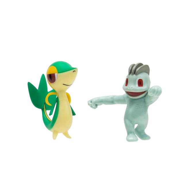 Pokemon - Set 2 figurine de actiune, (Machop & Snivy) S14 BKFPKW3002