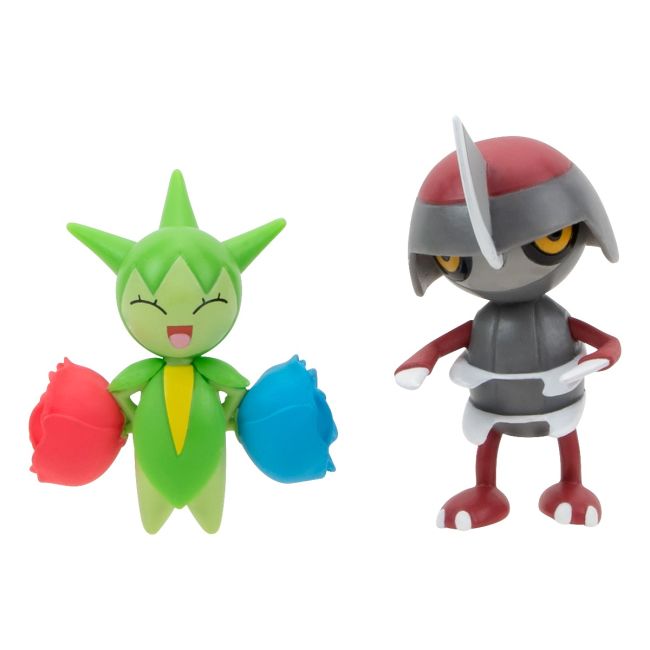 Pokemon - Set 2 figurine de actiune, (Pawniard & Roselia) S15 BKFPKW3006
