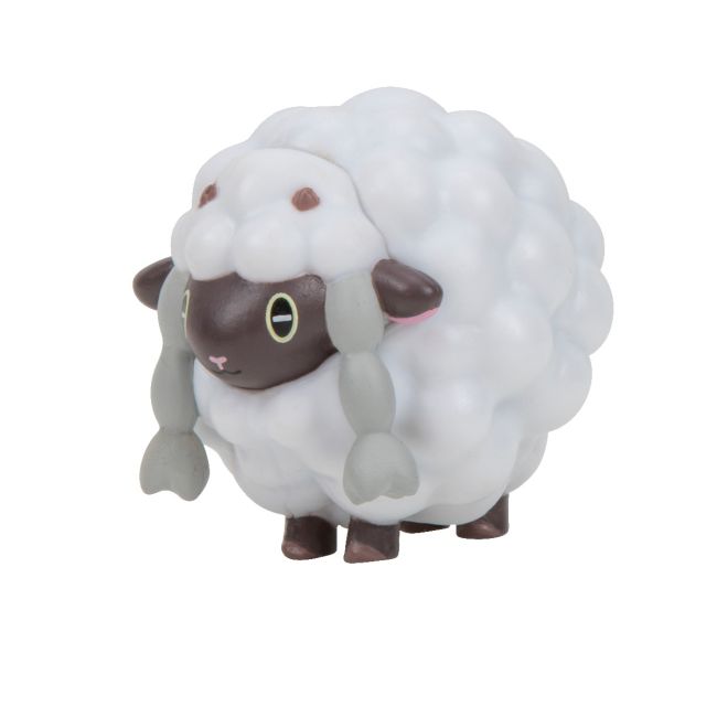 Pokemon - Set 3 figurine de actiune, (Wooloo & Carvanha & Jolteon) S16 BKFPKW3050