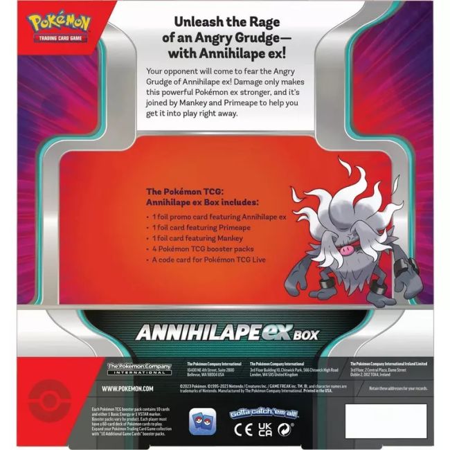 Pokemon TCG: Annihilape ex Box BKFPCI85245
