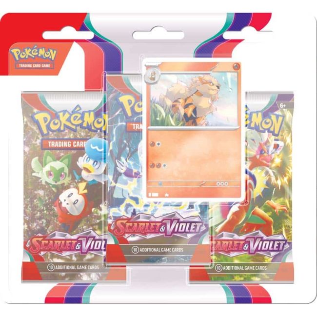 Pokemon TCG: SV01 - 3 Blister Booster BKFPCI85328
