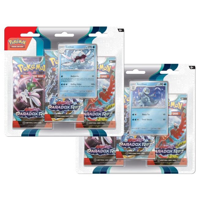Pokemon TCG: SV04 - 3 Blister Booster BKFPCI85403