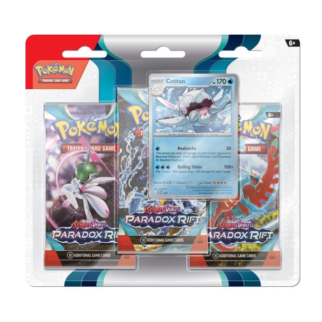 Pokemon TCG: SV04 - 3 Blister Booster BKFPCI85403