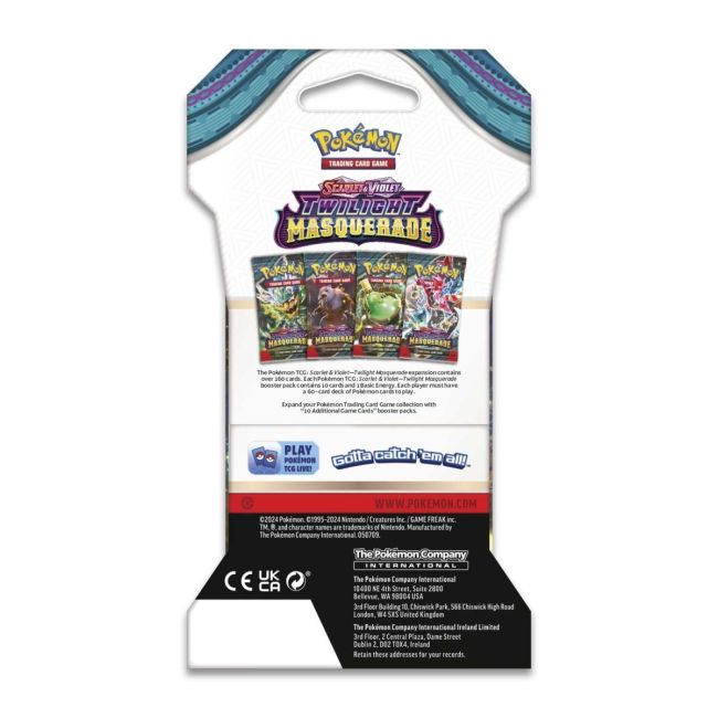 Pokemon TCG: SV06 - 1 Blister Booster BKFPCI85777