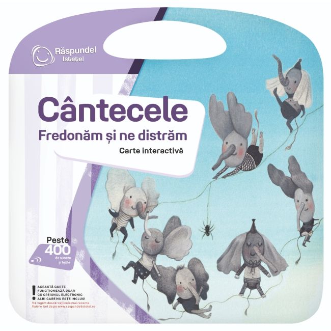 Raspundel Istetel, carte Cantecele - Fredonam si ne distram BKF87502