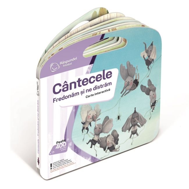 Raspundel Istetel, carte Cantecele - Fredonam si ne distram BKF87502