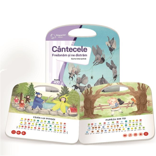 Raspundel Istetel, carte Cantecele - Fredonam si ne distram BKF87502