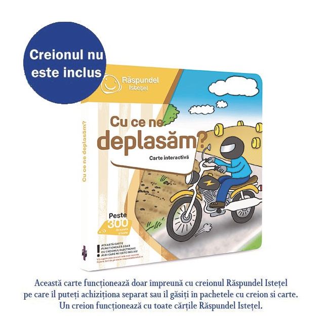 Raspundel Istetel, carte Cu ce ne deplasam BKF19584