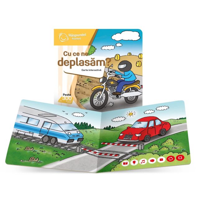 Raspundel Istetel, carte Cu ce ne deplasam BKF19584