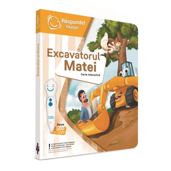 Raspundel Istetel, carte Excavatorul Matei BKF87508