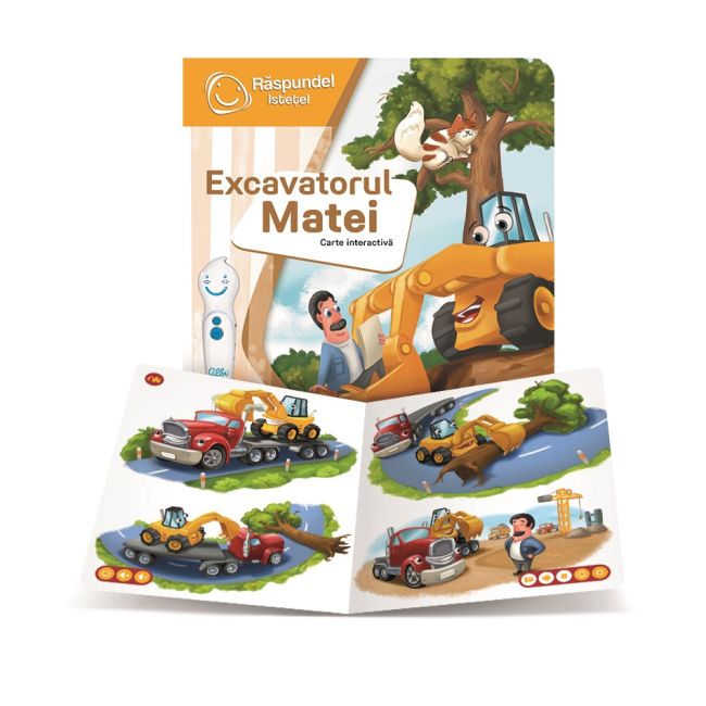Raspundel Istetel, carte Excavatorul Matei BKF87508