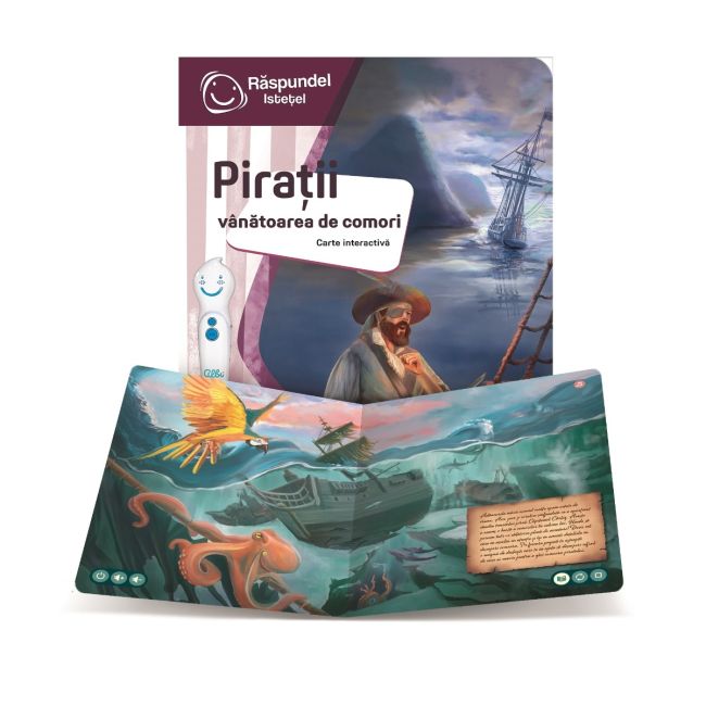 Raspundel Istetel, carte Piratii - vanatoarea de comori BKF63358