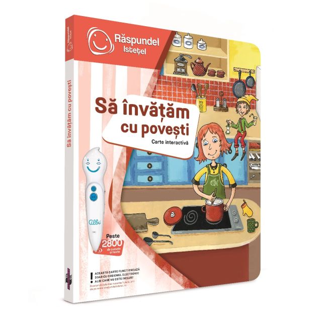 Raspundel Istetel, carte Sa invatam cu povesti BKF63360