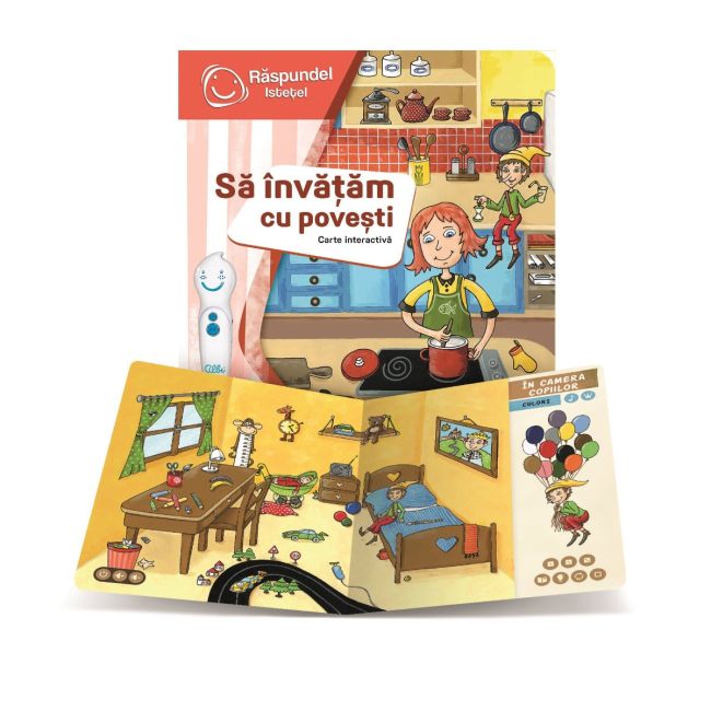 Raspundel Istetel, carte Sa invatam cu povesti BKF63360