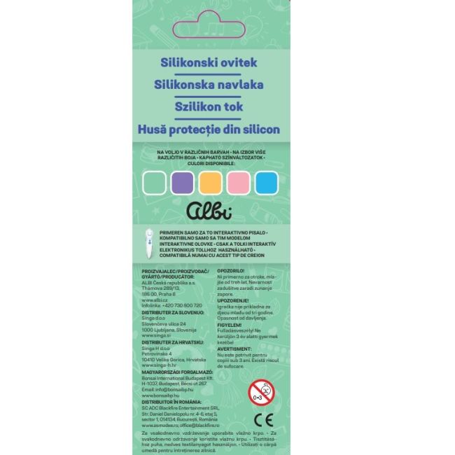 Raspundel Istetel, husa silicon pentru protectie Creion interactiv, galben BKF21745
