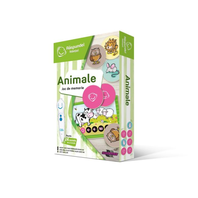 Raspundel Istetel Animale: Joc de memorie BKF19580