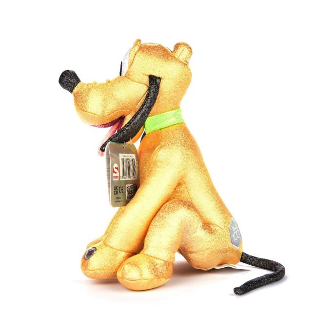 Disney 100 - Plus cu sclipici si sunete, Pluto, 28 cm BKFD100-9400-1-FO